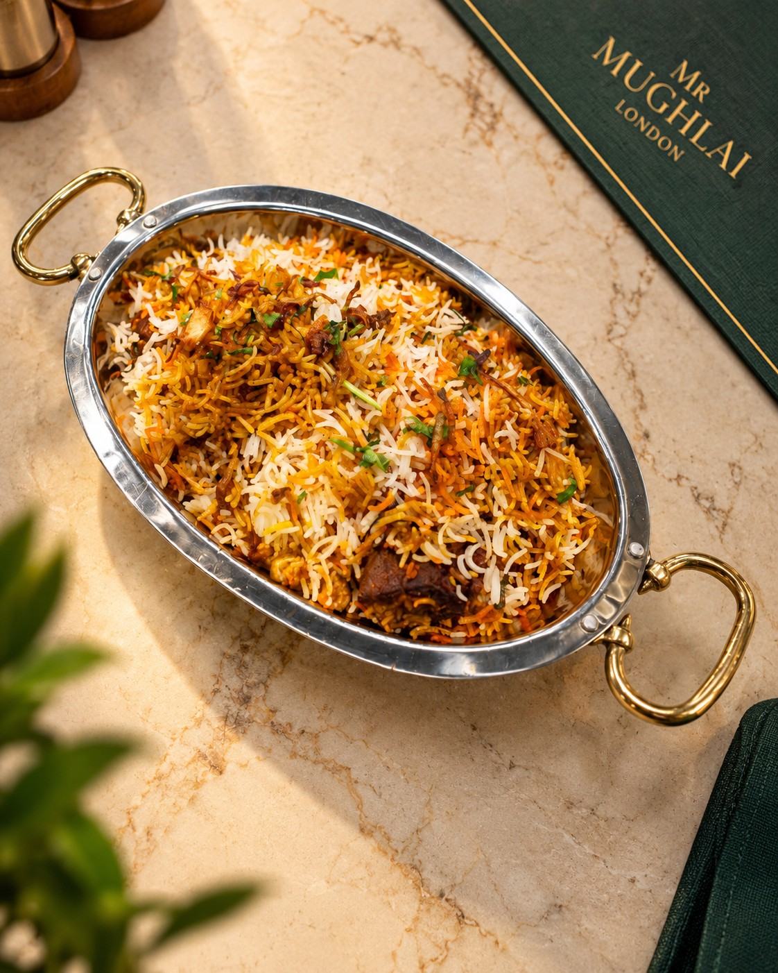 Authentic Chicken Dum Biryani in Traditional Handi